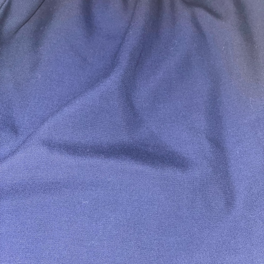 Ysl navy blue skirt